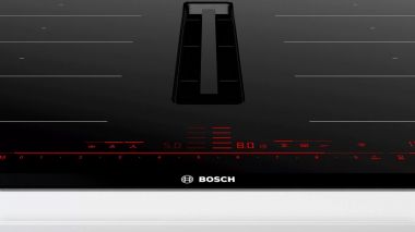 Bếp từ âm 4 vùng nấu kết hợp hút mùi Bosch PXX875D67E